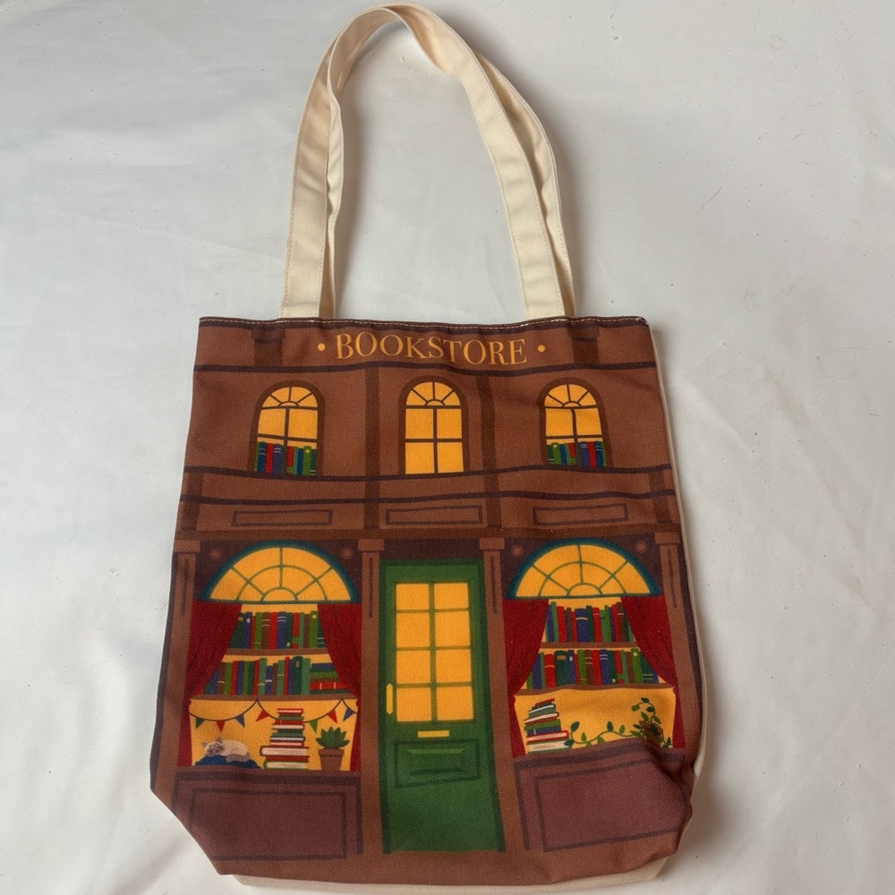 Loungefly Bookstore Printed Canvas Tote Bag Books A Million Exclusive